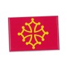 magnet drapeau occitan, occitania, magnet-aimant-croix-occitane